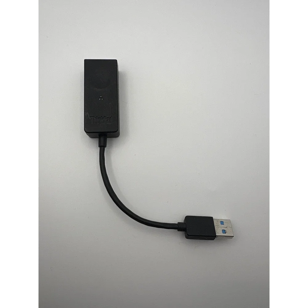 Lenovo ThinkPad Ethernet Extension Cable Gen 2 Adapter SC10P42353 Black